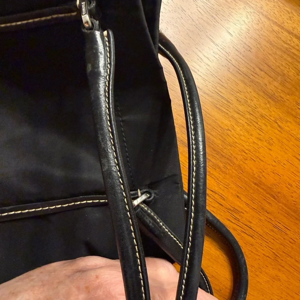 Prada Vintage Black Nylon Tote Bag with COA - Picture 7 of 16